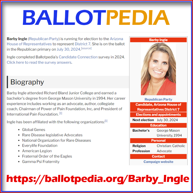 ballotpedia BARBY INGLE