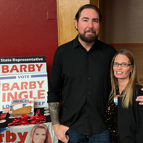 Barby an Eli Crane